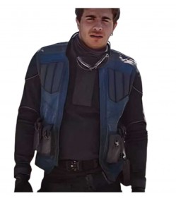 The Mandalorian Jake Cannavale (Toro Calican) Leather Vest